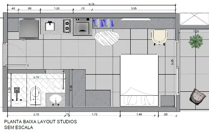 Imagem: Flat / Studio para Venda, Bangú