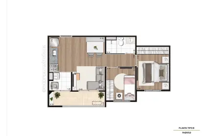 Imagem: Apartamento para Venda, Campestre