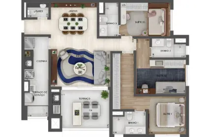 Imagem: Apartamento para Venda, Fundação