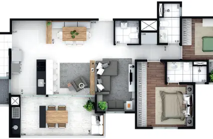 Imagem: Apartamento para Venda, Vila Assunção