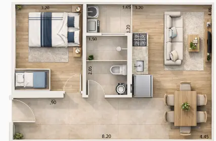 Imagem: Apartamento para Venda, Jardim Santo André