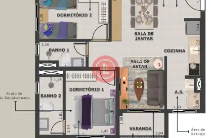 Imagem: Apartamento para Venda, Vila Palmares