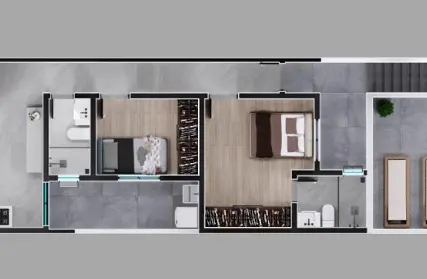 Imagem: Sobrado para Venda, Parque Novo Oratório