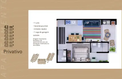 Imagem: Apartamento para Venda, Praia Grande de Ubatuba