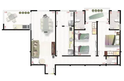 Imagem: Apartamento para Venda, Vila Tupi