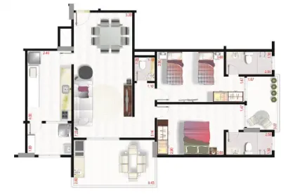 Imagem: Apartamento para Venda, Vila Tupi