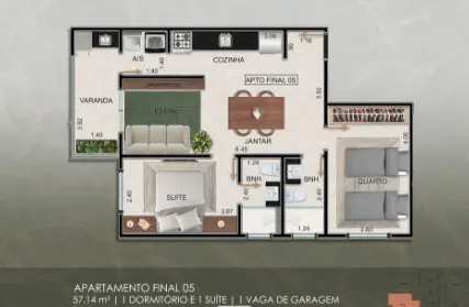 Imagem: Apartamento para Venda, Centro de Ubatuba