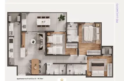 Imagem: Apartamento para Venda, Indaiá