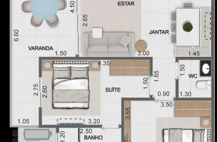 Imagem: Apartamento para Venda, Aruan