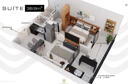 Imagem: Apartamento para Venda, Pereque-açú 