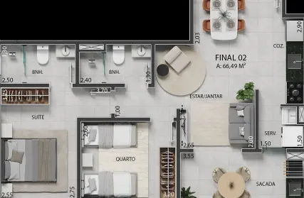 Imagem: Apartamento para Venda, Itaguá