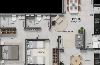 Imagem: Apartamento para Venda, Itaguá