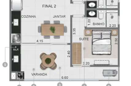 Imagem: Apartamento para Venda, Praia das Toninhas