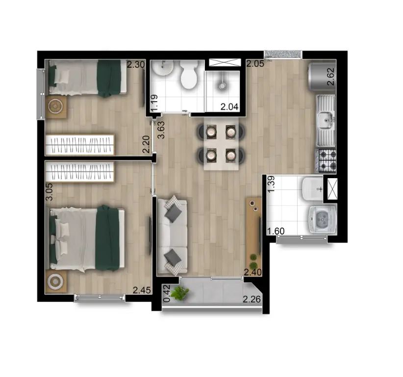 Apartamento para Venda ZL Imóvel - Imagem 8