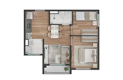 Imagem: Apartamento para Venda, Parque do Carmo