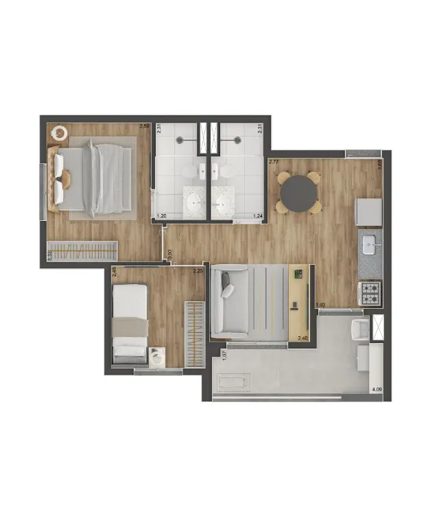 Apartamento para Venda ZL Imóvel - Imagem 9