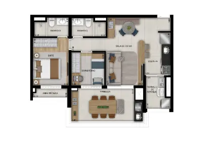 Imagem: Apartamento para Venda, Tatuapé