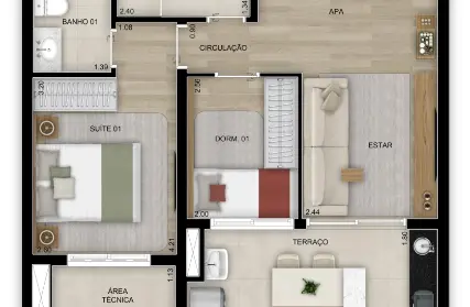 Imagem: Apartamento para Venda, Belém