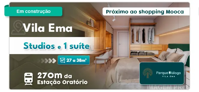 Banner LançamentoPq DiÃ?Â¡lologo Vila Ema Smart
