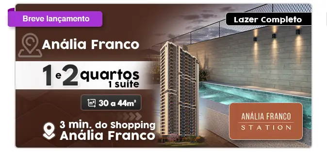 Banner LançamentoStation AnÃ¡lia Franco