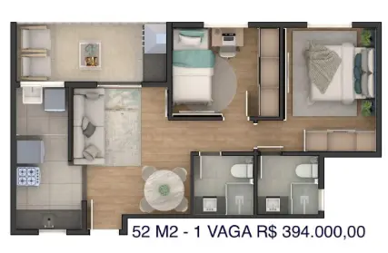 Imagem: Apartamento para Venda, Cidade Patriarca