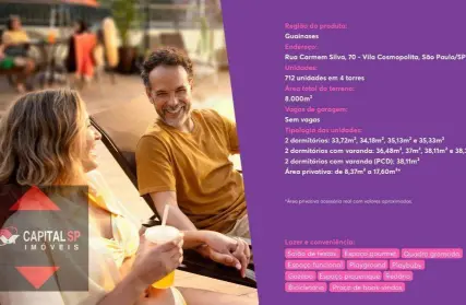 Imagem: Apartamento para Venda, Vila Cosmopolita