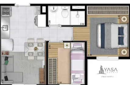 Imagem: Apartamento para Alugar, Guaianases