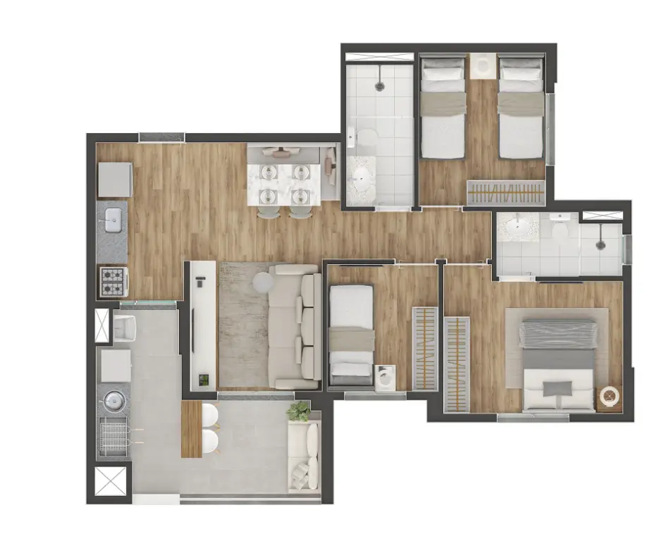 Apartamento para Venda ZL Imóvel - Imagem 7