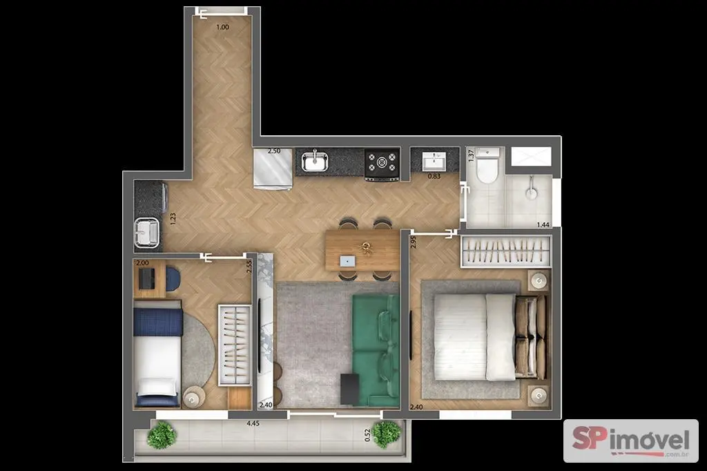 Apartamento para Alugar ZL Imóvel - Imagem 20