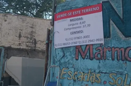 Imagem: Terreno para Venda, Vila Progresso (Zona Leste)