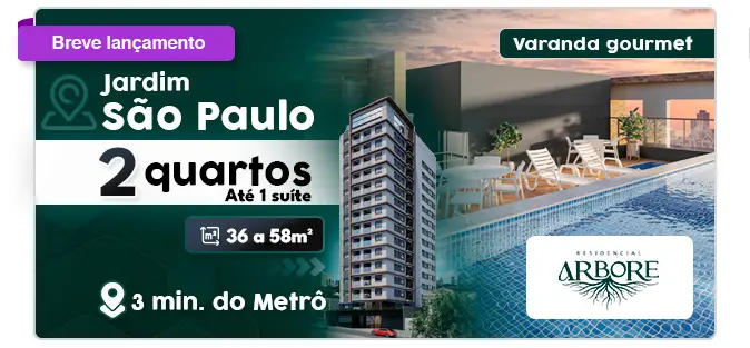 Banner LançamentoResidencial Arbore