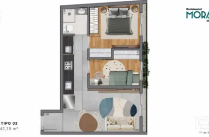 Imagem: Apartamento para Venda, Jardim São Paulo