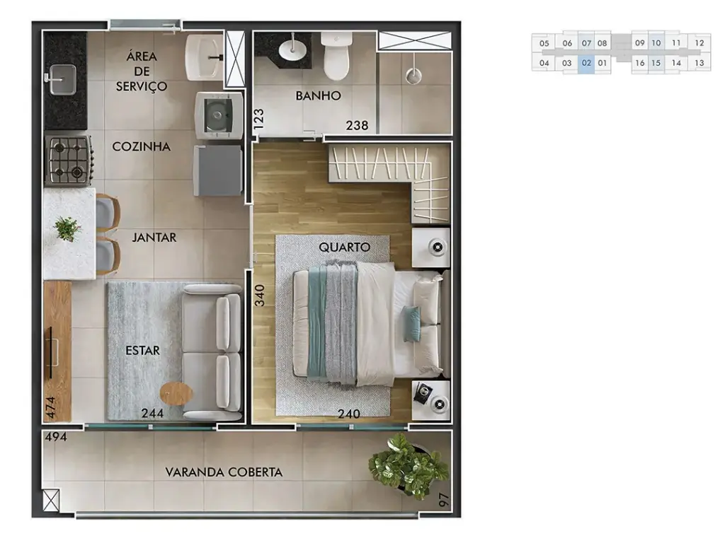 Apartamento para Venda ZN Imóvel - Imagem 22