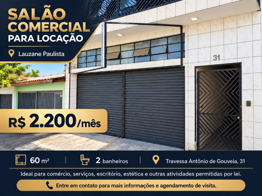 Galpão / Salão para Alugar SP Imóvel - Imagem 1