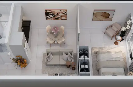 Imagem: Flat / Studio para Alugar, República