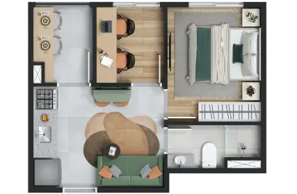 Imagem: Flat / Studio para Venda, Perdizes