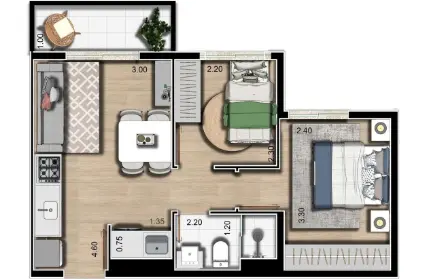 Imagem: Apartamento para Venda, Vila Clarice