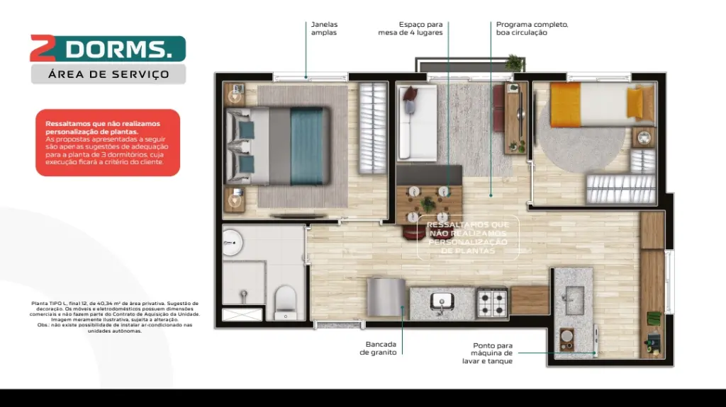 Apartamento para Venda ZO Imóvel - Imagem 22