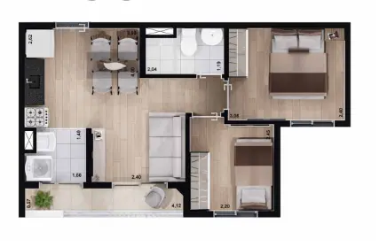 Imagem: Apartamento para Venda, Vila Marina