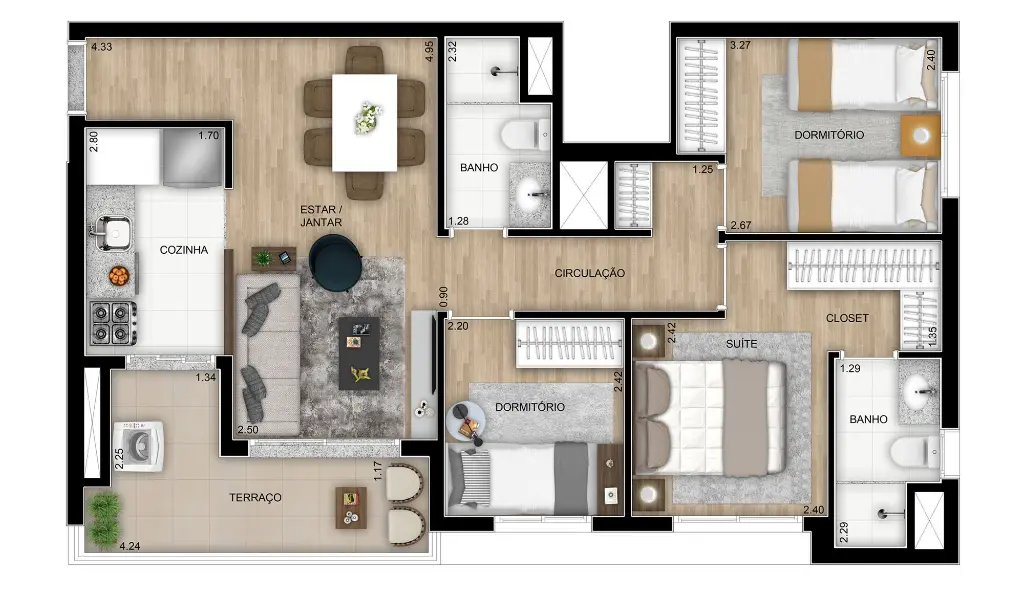 Apartamento para Venda ZO Imóvel - Imagem 6