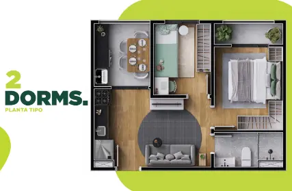 Imagem: Apartamento para Venda, Vila Sônia (Zona Oeste)