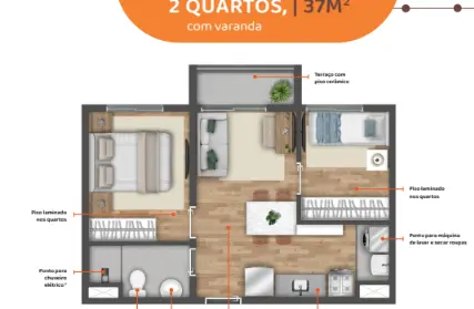 Imagem: Apartamento para Venda, Vila Sônia (Zona Oeste)