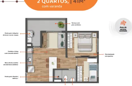 Imagem: Apartamento para Venda, Vila Sônia (Zona Oeste)