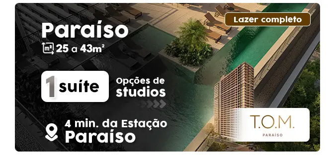 Banner LançamentoT.O.M Paraiso