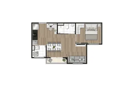 Imagem: Apartamento para Venda, Interlagos