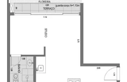 Imagem: Flat / Studio para Venda, Campo Belo (Zona Sul)