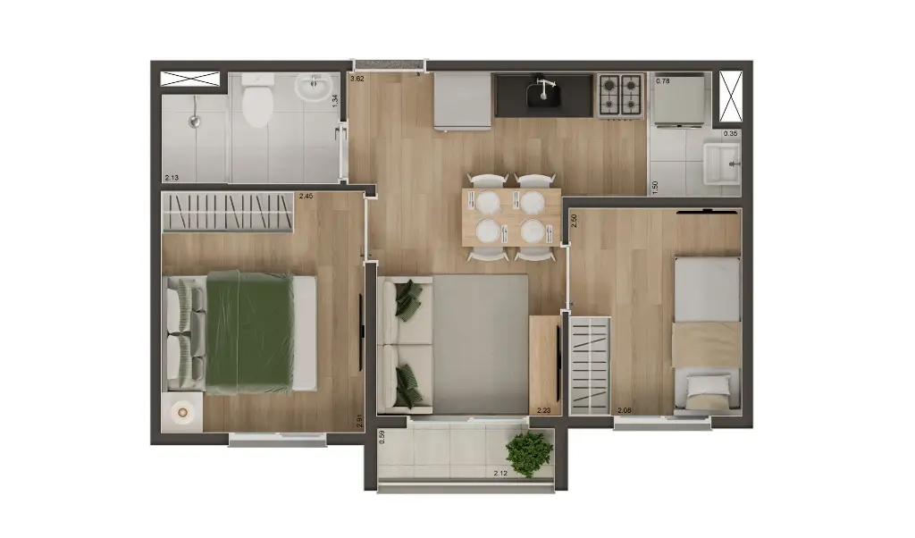 Apartamento para Venda ZS Imóvel - Imagem 14