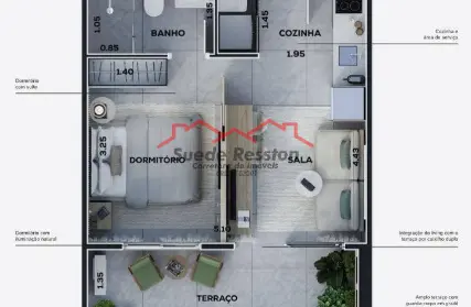 Imagem: Kitnet / Loft para Venda, Vila Congonhas