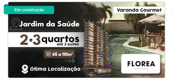 Banner LançamentoFlorea Jardim da SaÃ??Ã?Âºde