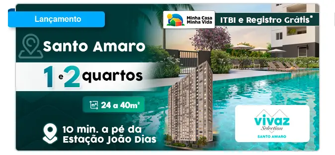 Banner LançamentoVivaz Selection Santo Amaro